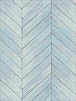 Chevron Wood Turquoise Wallpaper G67995 by Patton Norwall Wallpaper for sale at Wallpapers To Go