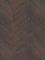 Chevron Wood Brown Wallpaper G67997 by Patton Norwall Wallpaper for sale at Wallpapers To Go