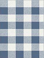 Picnic Plaid Coastal Blue Wallpaper MB31902 by Seabrook Wallpaper for sale at Wallpapers To Go