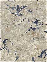 Marble Blue Metallic Wallpaper UK21122 by Seabrook Wallpaper for sale at Wallpapers To Go