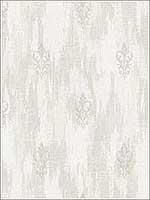 Textured Fleur De Lis Metallic Wallpaper 2011107 by Seabrook Wallpaper for sale at Wallpapers To Go