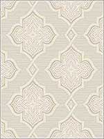 Medallion Trellis Glitter Wallpaper 2011207 by Seabrook Wallpaper for sale at Wallpapers To Go