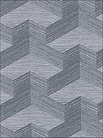 Y Knot Slate Geometric Texture Wallpaper 282982064 by A Street Prints Wallpaper for sale at Wallpapers To Go