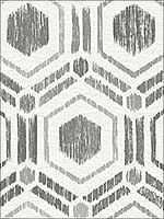 Borneo Taupe Geometric Grasscloth Wallpaper 290125432 by A Street Prints Wallpaper for sale at Wallpapers To Go