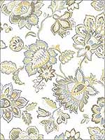 Corona Mustard Jacobean Wallpaper 290187514 by A Street Prints Wallpaper for sale at Wallpapers To Go