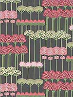 Allium Coral L Green Char Wallpaper 11512037 by Cole and Son Wallpaper for sale at Wallpapers To Go