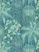 Fern Viridian And Teal Wallpaper 1157022 by Cole and Son Wallpaper for sale at Wallpapers To Go