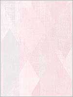 Glass Shards Pink Light Grey Rose Wallpaper GX37636 by Patton Norwall Wallpaper for sale at Wallpapers To Go