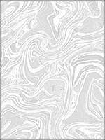 Oil and Water Silver Glitter and Cream Wallpaper AW72020 by Collins and Company Wallpaper for sale at Wallpapers To Go
