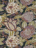 Mitford Black and Plum Wallpaper T2942 by Thibaut Wallpaper for sale at Wallpapers To Go