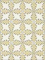 Starleaf Yellow Wallpaper T2970 by Thibaut Wallpaper for sale at Wallpapers To Go