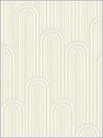 Speakeasy White Off White Wallpaper CA1543 by Antonina Vella Wallpaper for sale at Wallpapers To Go