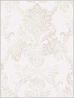Neoclassic Hidden Damask Soft Pink Wallpaper RM50601 by Casa Mia Wallpaper for sale at Wallpapers To Go