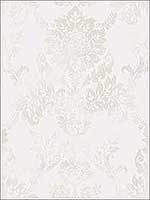 Neoclassic Hidden Damask Soft Pink Wallpaper RM50603 by Casa Mia Wallpaper for sale at Wallpapers To Go