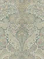 Old Damask Soft Cream Wallpaper RM80004 by Casa Mia Wallpaper for sale at Wallpapers To Go