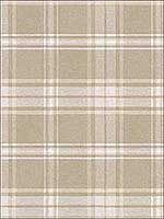 Tartan Beige White Wallpaper RM80106 by Casa Mia Wallpaper for sale at Wallpapers To Go