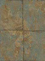 Marble Tiles Gulf Stream Brown Wallpaper RM41004 by Casa Mia Wallpaper for sale at Wallpapers To Go