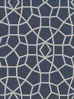 Sculptural Web Blue Wallpaper HC7528 by Ronald Redding Wallpaper for sale at Wallpapers To Go