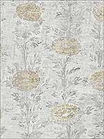 French Marigold GoldWhite Wallpaper AF6516 by Ronald Redding Wallpaper for sale at Wallpapers To Go