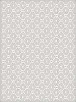 Fretwork Grey Wallpaper AF6525 by Ronald Redding Wallpaper for sale at Wallpapers To Go