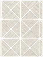 Double Diamonds Off White Peel and Stick Wallpaper PSW1072RL by York Wallpaper for sale at Wallpapers To Go