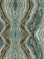 Kaleidoscope Teal Peel and Stick Wallpaper PSW1112RL by York Wallpaper for sale at Wallpapers To Go