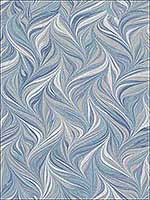 Ebru Swirls Blue Peel and Stick Wallpaper PSW1128RL by York Wallpaper for sale at Wallpapers To Go