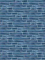 Brushed Metal Tile Denim Blue Wallpaper NW34602 by NextWall Wallpaper for sale at Wallpapers To Go