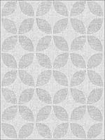 Polaris Silver Geometric Wallpaper 290225515 by A Street Prints Wallpaper for sale at Wallpapers To Go