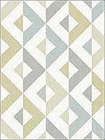 Seesaw Grey Geometric Faux Linen Wallpaper 290225544 by A Street Prints Wallpaper for sale at Wallpapers To Go