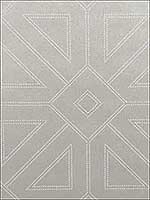 Voltaire Platinum Geometric Wallpaper 290287338 by A Street Prints Wallpaper for sale at Wallpapers To Go