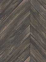 Parisian Dark Brown Parquet Wallpaper 292224008 by A Street Prints Wallpaper for sale at Wallpapers To Go