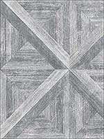 Carriage House Grey Geometric Wood Wallpaper 292225373 by A Street Prints Wallpaper for sale at Wallpapers To Go