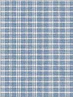 Tristan Navy Prairie Gingham Wallpaper 311902146 by Chesapeake Wallpaper for sale at Wallpapers To Go