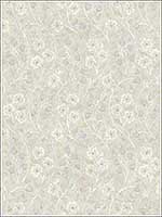 Patsy Grey Floral Wallpaper 311913055 by Chesapeake Wallpaper for sale at Wallpapers To Go