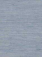 Waverly Blue Faux Grasscloth Wallpaper 3120256020 by Chesapeake Wallpaper for sale at Wallpapers To Go