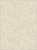 Nambiti Cream Geometric Wallpaper 294960605 by A Street Prints Wallpaper for sale at Wallpapers To Go
