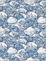 Surfside Blue Shells Wallpaper 290425691 by Brewster Wallpaper for sale at Wallpapers To Go