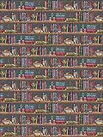 Libreria Rich Multi Wallpaper 11413025 by Cole and Son Wallpaper for sale at Wallpapers To Go