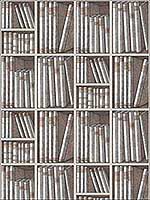 Ex Libris Stone Linen Wallpaper 11415029 by Cole and Son Wallpaper for sale at Wallpapers To Go