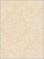 Damask Cream Wallpaper SK34719 by Patton Norwall Wallpaper for sale at Wallpapers To Go