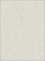 In Register Floral Moire Pearl White Wallpaper SM30311 by Patton Norwall Wallpaper for sale at Wallpapers To Go