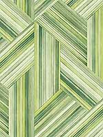 Geo Inlay Chartreuse Basil Wallpaper LW50104 by Seabrook Wallpaper for sale at Wallpapers To Go