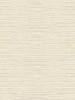 Toweling Faux Linen Look French Vanilla Wallpaper LW50805 by Seabrook Wallpaper for sale at Wallpapers To Go