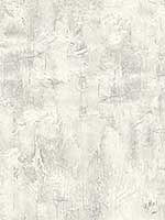 Rustic Stucco Faux Metallic Silver Snowstorm Wallpaper LW51710 by Seabrook Wallpaper for sale at Wallpapers To Go