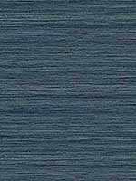 Shantung Silk Look Hampton Blue Wallpaper TC70312 by Seabrook Wallpaper for sale at Wallpapers To Go