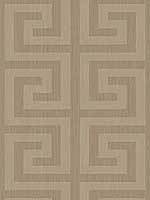 Greek Key Beige Wallpaper 2232007 by Seabrook Wallpaper for sale at Wallpapers To Go