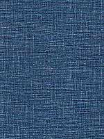 Exhale Dark Blue Faux Grasscloth Wallpaper 290324120 by A Street Prints Wallpaper for sale at Wallpapers To Go