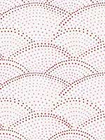 Bennett Pink Dotted Scallop Wallpaper 290325801 by A Street Prints Wallpaper for sale at Wallpapers To Go