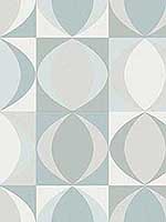 Archer Light Blue Linen look Geometric Wallpaper 290325844 by A Street Prints Wallpaper for sale at Wallpapers To Go